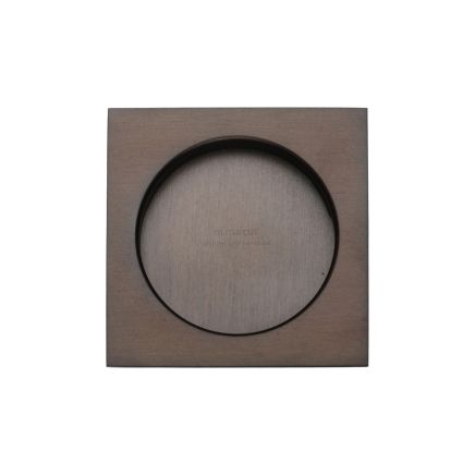 SLD Square Flush Pull Pair Matt Bronze