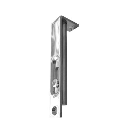 Jedo Brass Slide Action Flushbolts 102x16mm Polished Chrome - By Frelan Hardware - JV5640APC