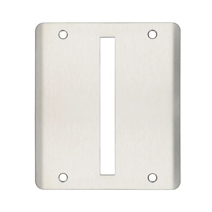 Zoo Hardware Spare double strike to suit roller dins - 130 x 150mm - Stainless Steel