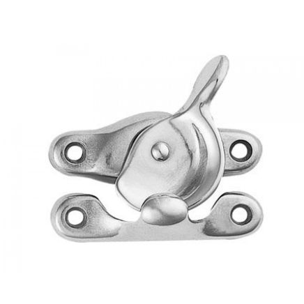 Fitch Pattern Sash Fastener - Satin Chrome