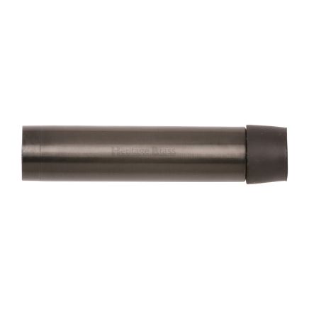 Heritage Brass Cylindrical Door Stop Without Rose 76mm Matt Bronze Finish