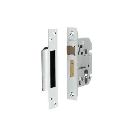 Jedo Euro Profile Sashlocks 65mm Polished Chrome - By Frelan Hardware - JL1050PC