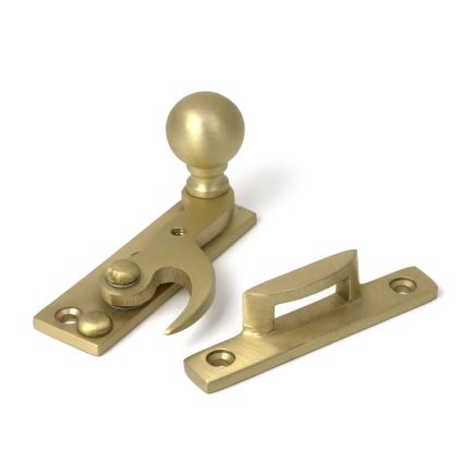 Satin Brass Sash Hook Fastener