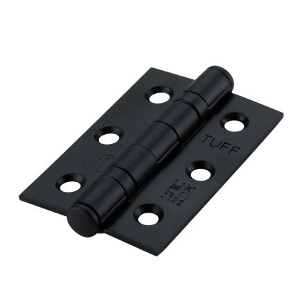 CE7 Mild Steel BB Butt Hinge - Matt Black