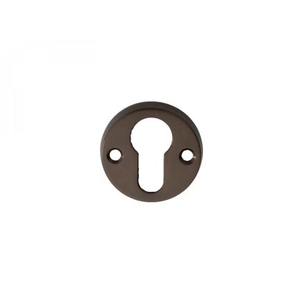 Euro Profile Escutcheon - Dark Bronze