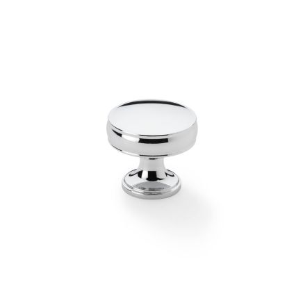 Alexander & Wilks - Lynd Cupboard Knob - Polished Chrome - 32mm