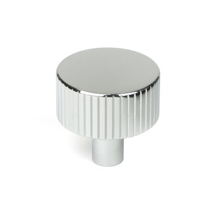 Polished Chrome Judd Cabinet Knob - 32mm (No rose)