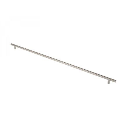 30mm Straight T Pull Handle 1630mm Centres - Satin Stainless Steel