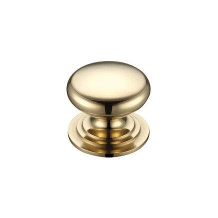 Zoo Hardware Victorian Cupboard Knob 32mm dia. - Brass