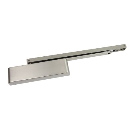 Rutland TS.24 Ezykam Overhead Slide Arm Closer, Satin Nickel Plate
