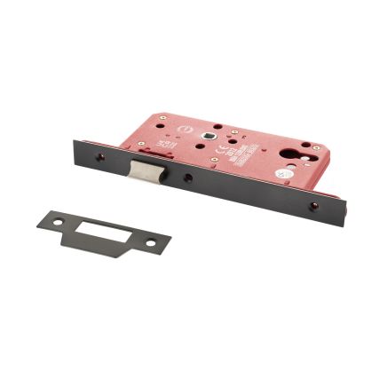 Atlantic DIN Latch 60mm backset - Matt Gun Metal