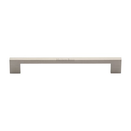 Heritage Brass Cabinet Pull Metro Design 192mm CTC Satin Nickel Finish