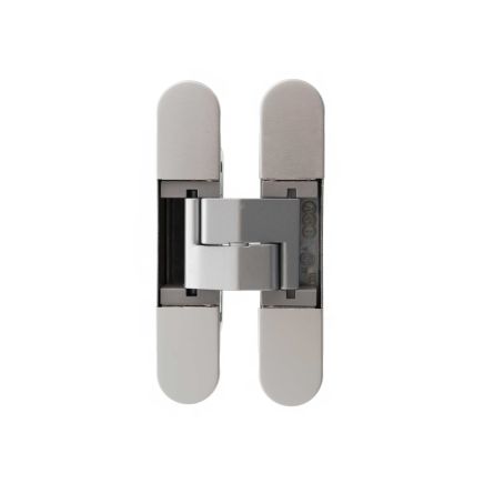 AGB Eclipse Fire Rated Adjustable Concealed Hinge - Satin Chrome (Each)