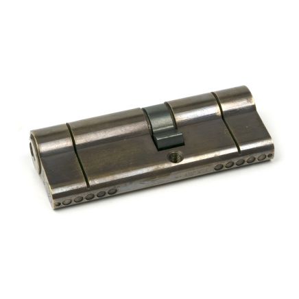 Aged Brass 35/45 5pin Euro Cylinder