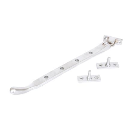 Satin Chrome 10" Peardrop Stay