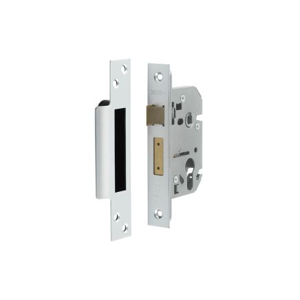 Jedo Euro Profile Sashlocks 65mm Satin Chrome - By Frelan Hardware - JL1050SC