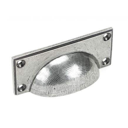 Pewter Art Deco Drawer Pull