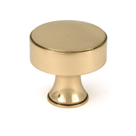 Polished Bronze Scully Cabinet Knob - 38mm