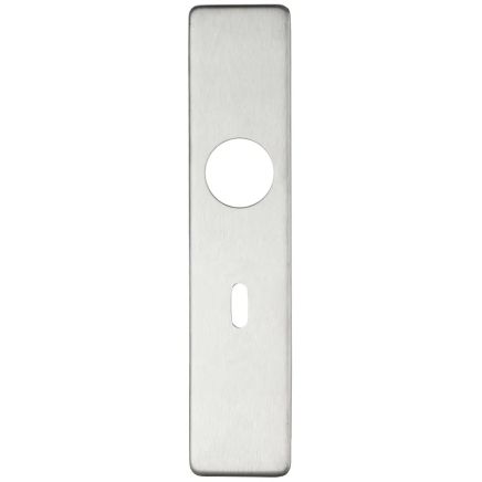 Zoo Hardware Cover plate for 19 mm and 22mm RTD Lever on Backplate - Lock 57mm - Stainless Steel