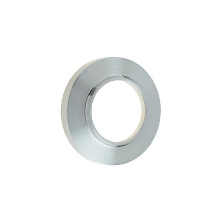 Burlington Chamfered Outer Roses Satin Nickel - By Frelan Hardware - BUR51SN