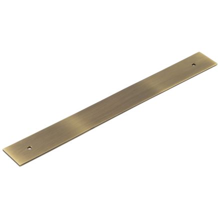 Hoxton Fanshaw Backplates for Cabinet Handles 268x30mm Antique Brass - By Frelan Hardware - HOX5060AB