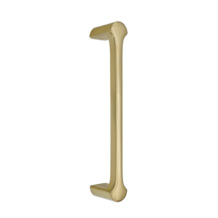 Tulip Pull Handle 165mm Polished Brass