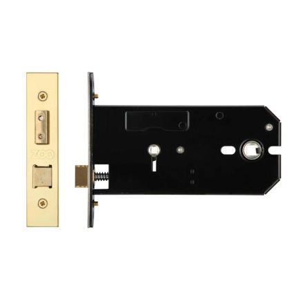 Zoo Hardware Horizontal Lock - 152mm - Bathroom Version