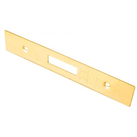 Easi T Forend Strikes & Fixing Pack Deadlocks-Pvd-Square Forend - PVD