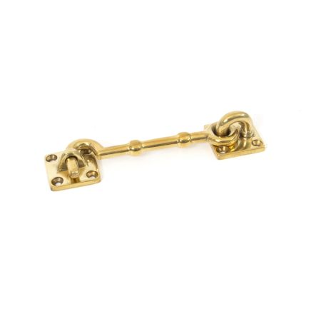 Polished Brass 4" Cabin Hook