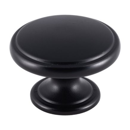 Oxford Knob 38mm - Matt Black