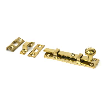 Polished Brass 4" Universal Bolt