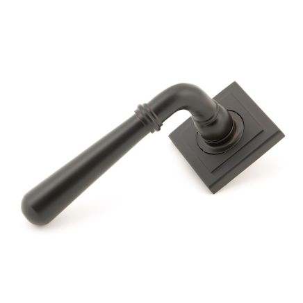 Aged Bronze Newbury Lever on Rose Set (Square) - Unsprung