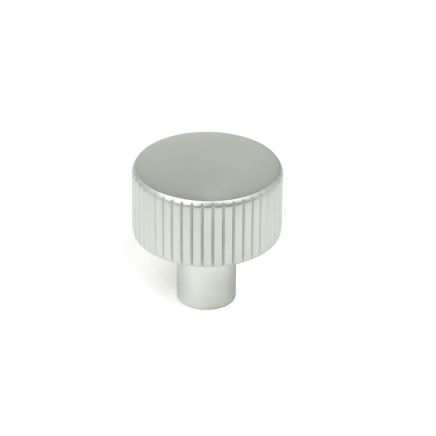 Satin Chrome Judd Cabinet Knob - 25mm (No rose)