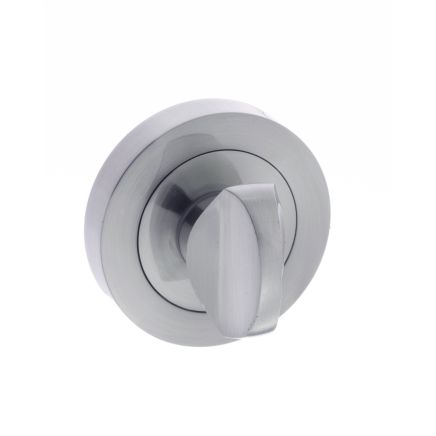 STATUS WC Turn and Release on Round Rose - Satin Chrome