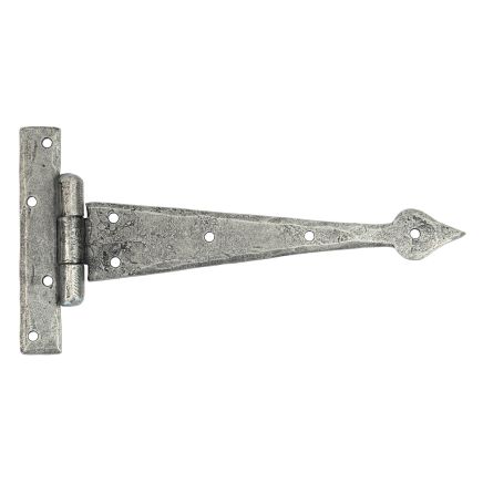 Pewter 9" Arrow Head T Hinge (pair)