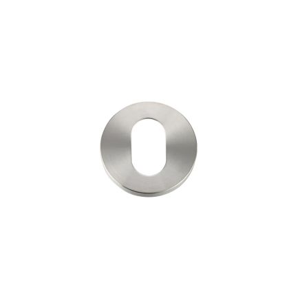 Zoo Hardware Escutcheon Oval Profile - 52mm Rose Grade 304 - Stainless Steel