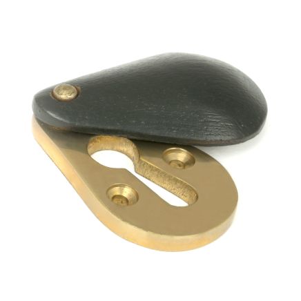 Ebony Plain Escutcheon