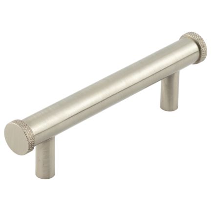 Hoxton Wenlock Cabinet Handles 96mm Ctrs Satin Nickel - By Frelan Hardware - HOX150SN