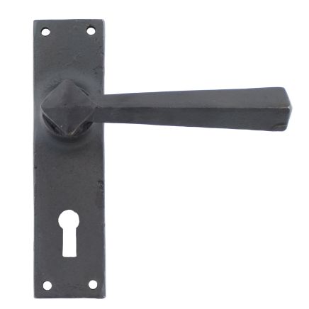 Beeswax Straight Lever Lock Set