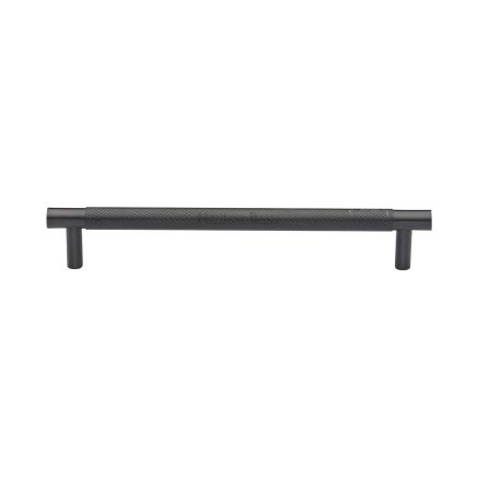 Heritage Brass Cabinet Pull Partial Knurl Design 160mm CTC Matt Bronze finish
