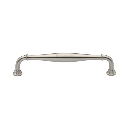 Heritage Brass Cabinet Pull Henley Traditional Design 152mm CTC Satin Nickel Finish