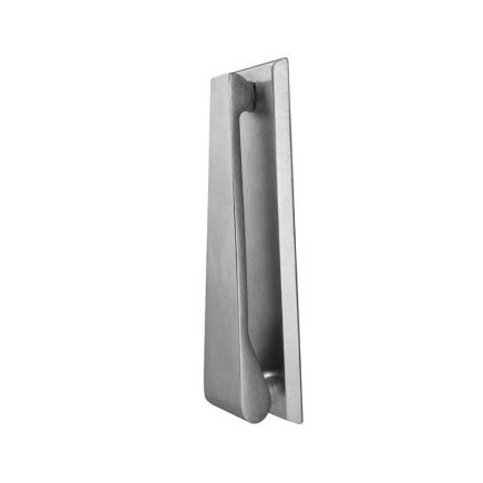 Jedo Contemporary Door Knockers 157mm Satin Chrome - By Frelan Hardware - JV2SC