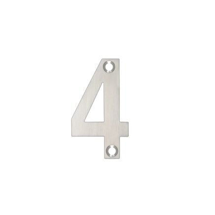 Zoo Hardware Numerals - 50mm - Polished Stainless