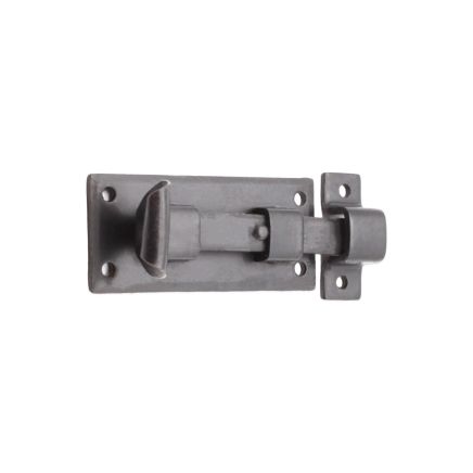 Straight Flush Bolt 4" - 100mm Beeswax