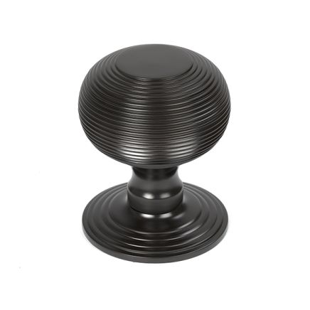 Aged Bronze Beehive Centre Door Knob