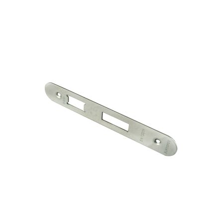 Easi - T Forend Strike And Fixing Pack-Satin Stainless Steel-Radius Forend - Satin Stainless Steel