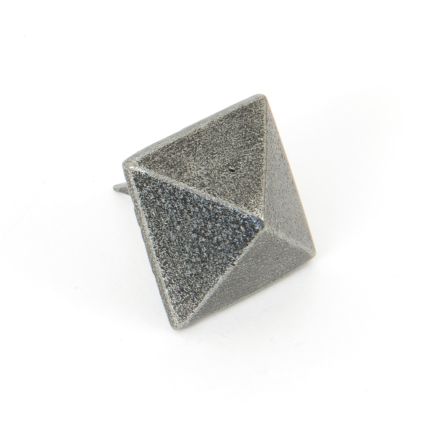 Pewter Pyramid Door Stud - Large