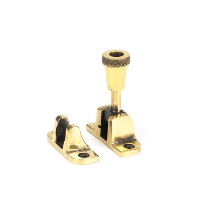 Aged Brass Brompton Brighton Fastener (Radiused)