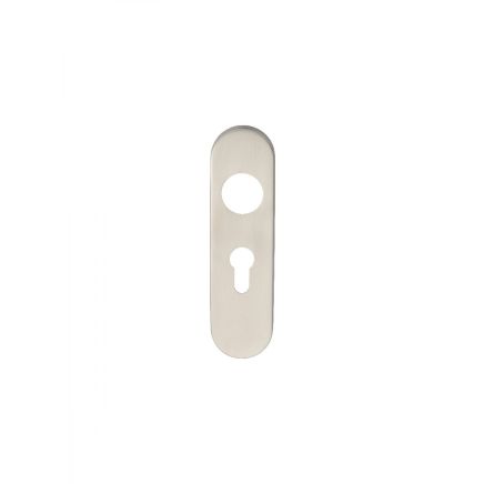 Radius Covers For Euro Lock Backplate 47.5mm - Satin Stainless Steel