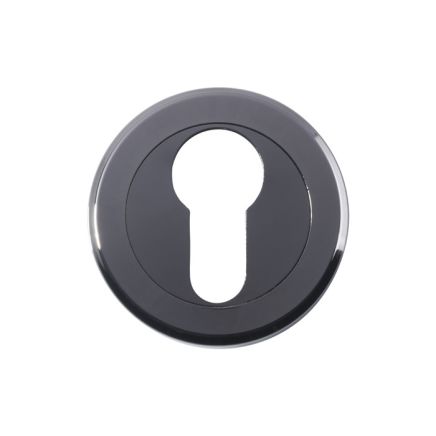 Serozzetta Euro Profile Escutcheon - Black Nickel